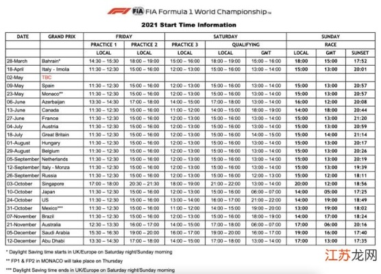 2021法国大奖赛F1赛车比赛时间表-第3张图片-www.211178.com_果博福布斯